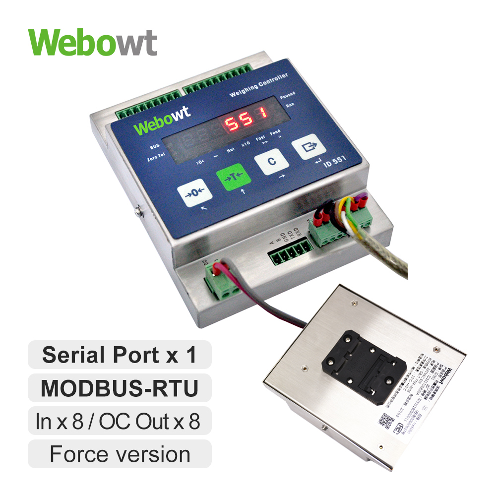 2 WEBOWT ID551 DIN-IN8OC OUT8-24VDC-Force Measurement