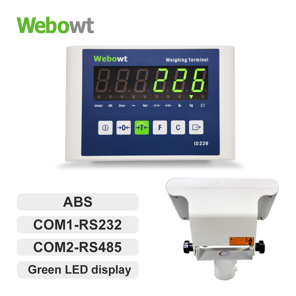 21 WEBOWT ID226 ABS ROUND SUPPORTING HOUSING- GREEN LED without Charging Battery