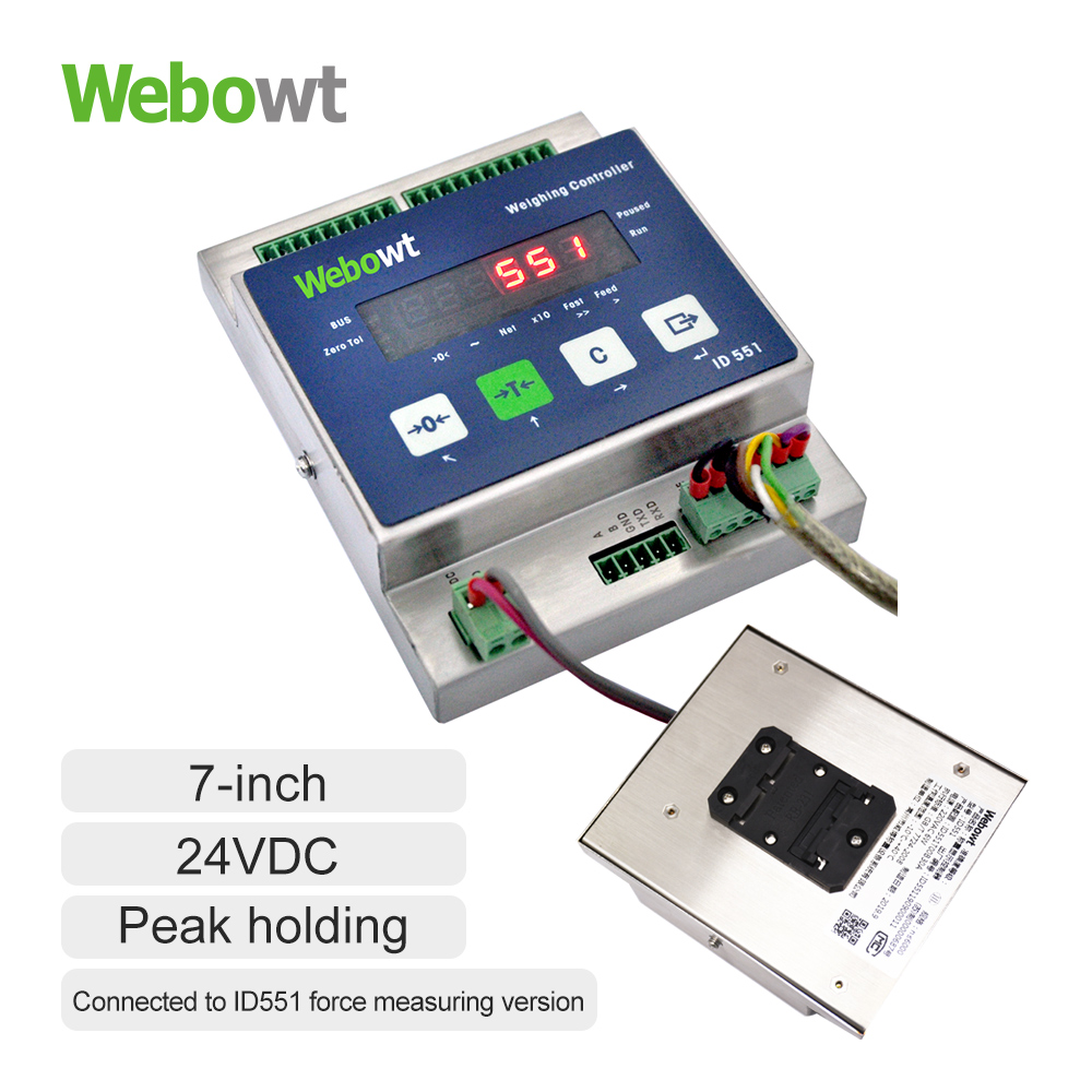 5 WEBOWT ID551-7 Touchable HMI-24VDC-Force Measurement