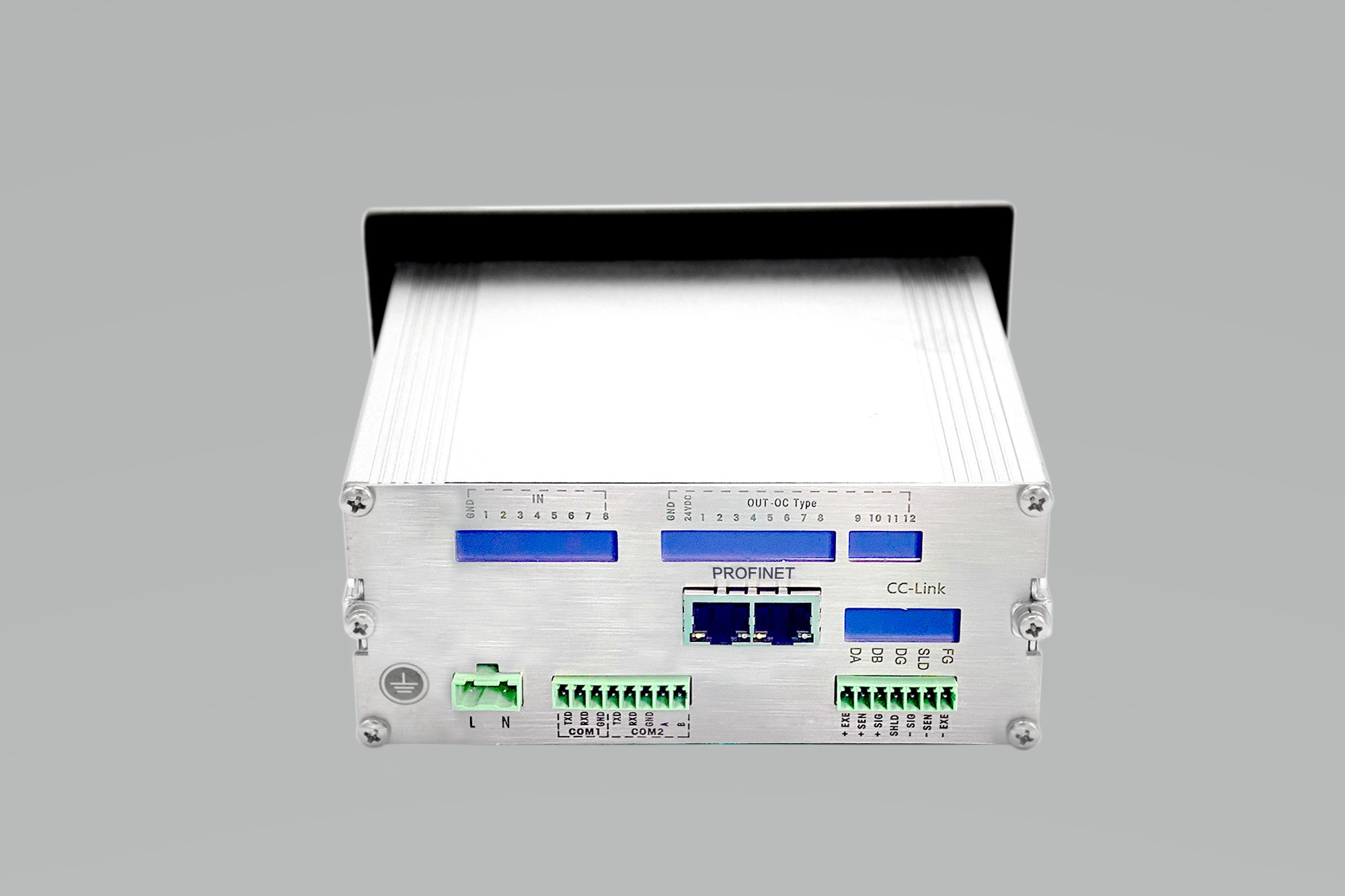 ID511 Panel, RS232+RS232/485, 220VAC/24VDC, OIML & CE, 6000e