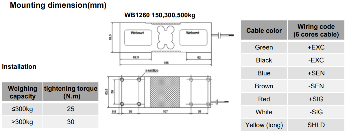 WB1260B Drawing150-500KG